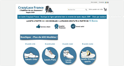 Desktop Screenshot of crazylace.fr